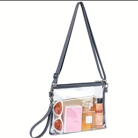 Stadium bag- Transparent tote. Perfect for concerts, games etc. New - Picture 1 of 1